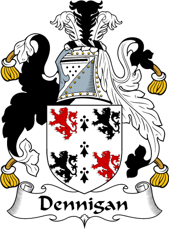 Dennigan Clan Coat of Arms