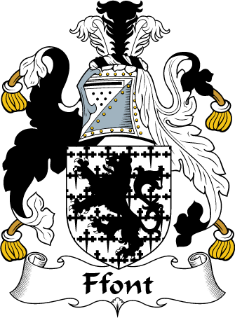 Ffont Clan Coat of Arms