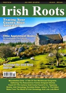 Irish Roots Magazine Cover.